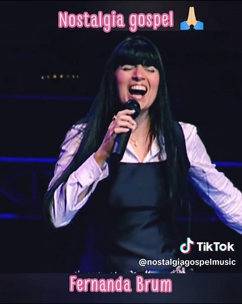 Apenas Um toque - o show(2004)🖐🏻 🎶🙏🏻❤️✝️ #gospel #musicgospel #fernandabrum #cristaosnotiktok