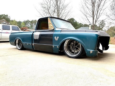 Finnegan's Garage Ep.67: Did I Just Install the Widest Front Wheels on a Chevy C10 Ever?