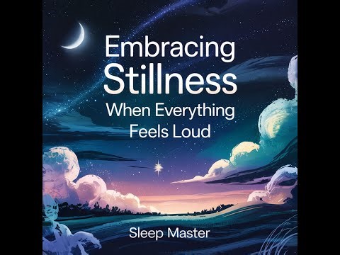 Sleep Story for Deep Sleep – Embracing Stillness When Everything Feels Loud | Calming Night Audio