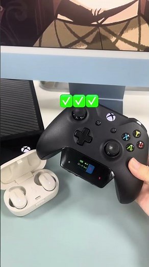 For pure game audio and chat #bluetooth #gamers #xboxone #gamesetup #bluetoothadapter