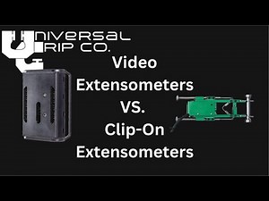 Video Extensometer VS. Clip On Extensometers