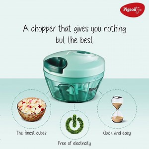 For a seamless and enjoyable experience from start to finish, this Pigeon Handy Chopper is a must-have in your kitchen. Visit this link to know more : https://amzn.to/2ZfPnMS #Pigeon #Chopper #HandyChopper #PigeonChopper #EasyCooking #PigeonKitchen #PigeonKitchenAppliances | Pigeon Kitchen Appliances