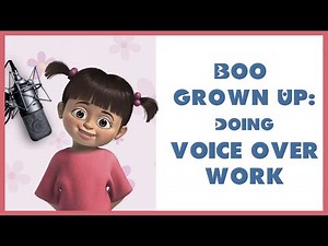 Boo Grown Up | Doing Voice Over Work