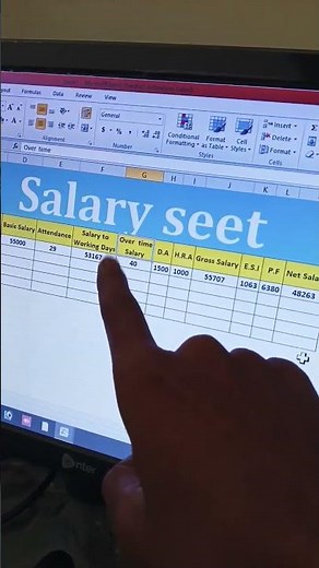 Insert Row Column in Excel Heading #excel