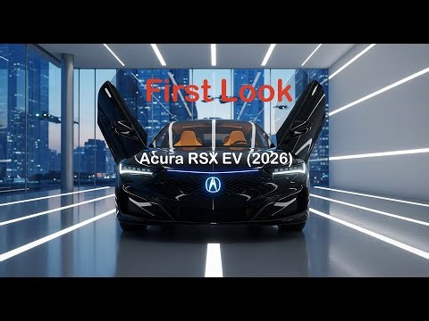 Acura RSX EV 2026 Interior & Exterior Design Revealed