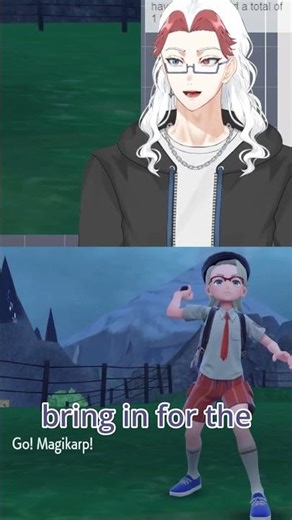 Can Magikarp Save The Day? #anime #vtuber #shorts