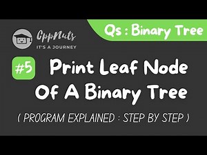 Print Leaf Nodes Of A Binary Tree