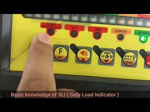 Basic Knowledge Of SLI ( Safe Load Indicator ) ,.. #safety #crane #madeinindia