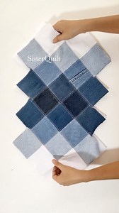 How to make recycled denim coin purse | sewing | easy | tutorial� #online #handmade #bag #DIY #tutorial | SisterQuilt