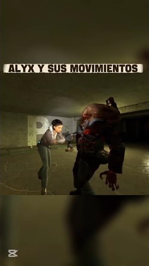 Alyx se pone tactica #halflife #shorts #halflife2 #gaming #youtubeshort #vr