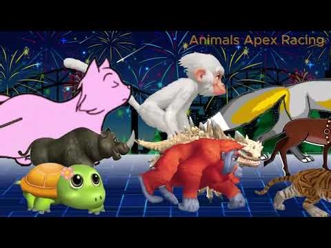 WILD ANIMALS GO CRAZY IN 3D RACING CHAOS!1 Part 129