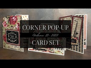Corner Pop-Up Card Set featuring Love Notes & Imagine - Card Kit Vol. 12 - 2023