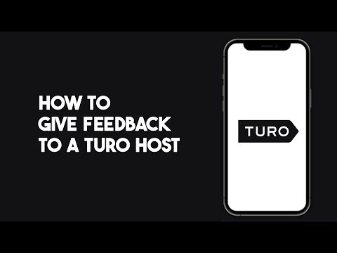 How to Give Feedback to a Turo Host