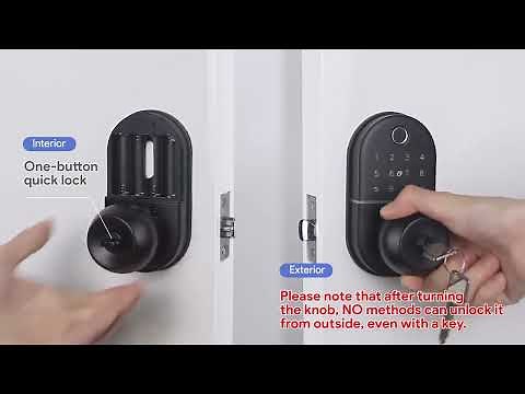 NICE DIGI Y1 Smart Lock Installation Video