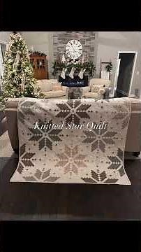 The Knitted Star Quilt Pattern!