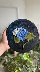Sculpture Paste Hydrangea! | Art Canvas Design Studio