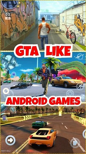 Top 3 Best GTA Like Games For Android 2025 - Game GTA Android #game #games #gta6 #gta #androidgames