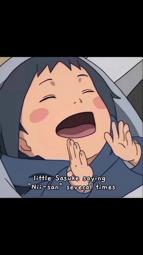 Cute Little Sasuke Moments in Anime