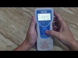 Hướng dẫn sử dụng máy đo lực kéo/lực nén DST 500N của hãng IMADA