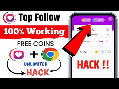 Top Follow App Unlimited Trick 🤩 | Top Follow App Free Coins | Top Follow App Coupon Code