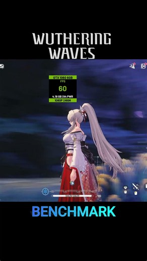 Wuthering Waves Benchmark Low to Very High #gtx10606gb #benchmark #wutheringwaves #wuwa #gaming