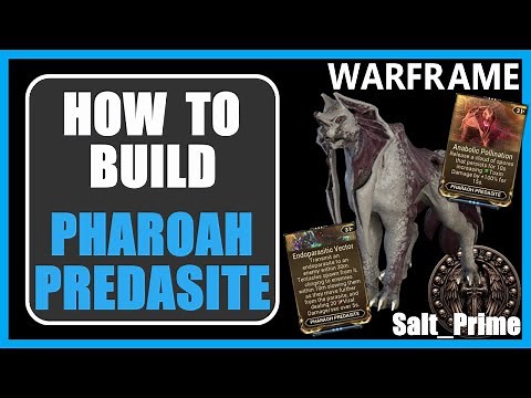 Pharoah Predasite - How to Build - Warframe - 2024