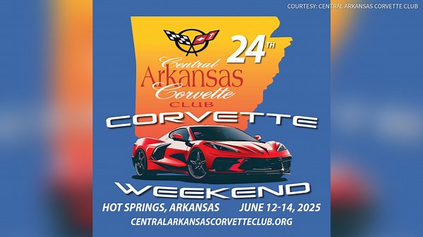 Annual Corvette Weekend Show taking place in Hot Springs next weekend