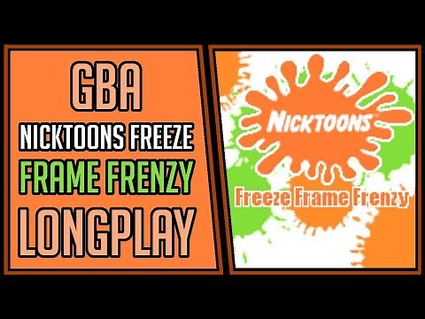 Nicktoons Freeze Frame Frenzy (100%) - GBA | Longplay | Walkthrough #22 [4Kp60]