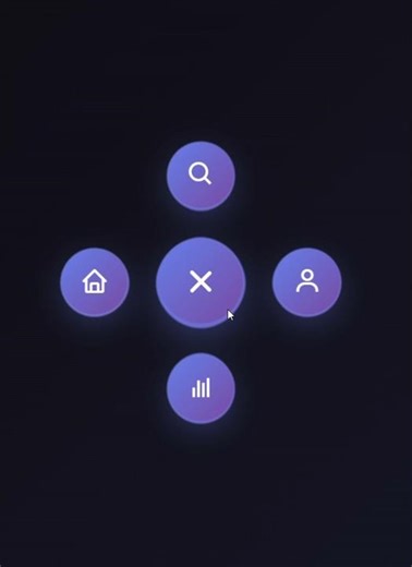 Gooey Menu with HTML, CSS and JavaScript