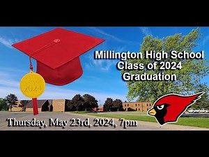 Millington High School Graduation Ceremony - Class of 2024 - 5-23-24
