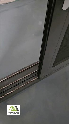 3 tracks sliding window integrated with mosquito net #sliding windows #aluminiumwindows #factory