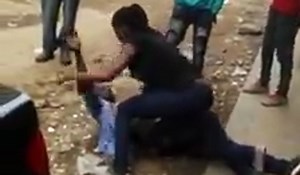 Monster woman wanted after being captured on camera brutalizing hapless man – VIDEO