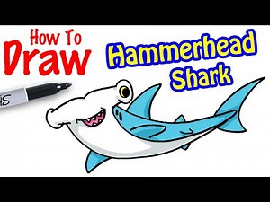 How to Draw a Hammerhead Shark
