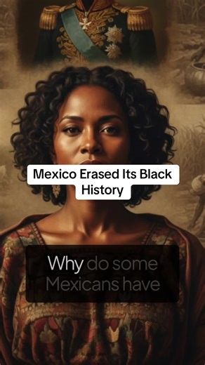 Why don't people talk about African ancestry in Mexico? 🤔 Over 200,000 enslaved Africans were brought to Mexico, but their history was erased. Here's the truth about Afro-Mexicans. #AfroMexican #BlackMexican #VicenteGuerrero #Mestizaje #AfricanDiaspora