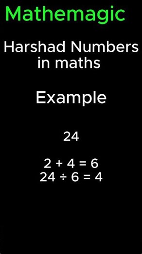“These Numbers Are Divisible by Their Digits! 🤯 Harshad Number Trick”#math#tricks#puzzle#wow#awesome