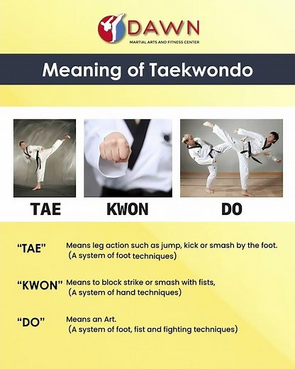 What Does Taekwondo REALLY Mean?