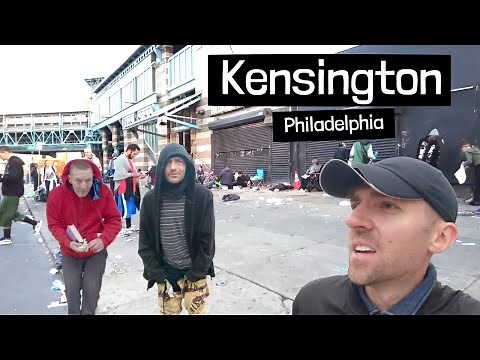 Kensington Philadelphia - Real life Zombieland [4k] 🇺🇸