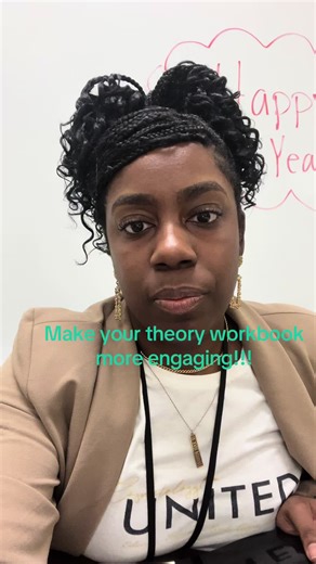 A tip to make theory more engaging even if your using the theory workbook! #cosmetologyinstructor #cosmetologyteachers #cosmotology #cosmetologyschool #TeacherLife