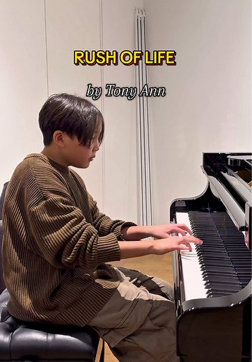 Rush of Life Piano Cover by Tony Ann Releases This Week