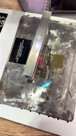 Fiber Lazer Markalama Makinesi Çelik Üzerine Yazı Yazma. 0545 737 71 53