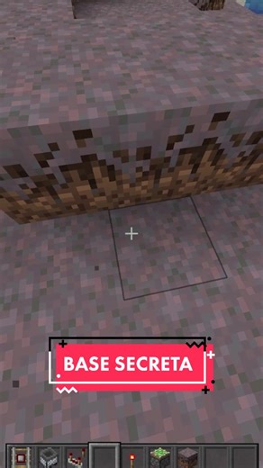 Cómo hacer una base secreta en Minecraft