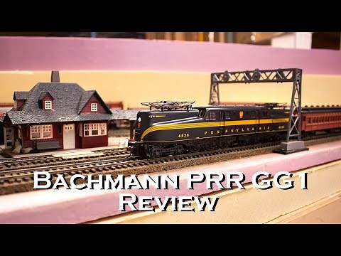 Bachmann PRR Pennsylvania GG1 Electric Locomotive Unboxing & Review (DCC Sound Value)
