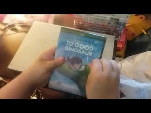 The Good Dinosaur DVD Unboxing