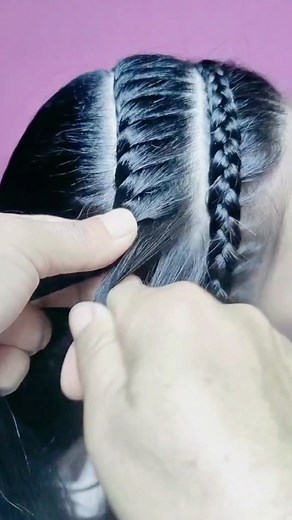 Tutorial for Children's Hair Braiding: Two Strands Twisting Hands