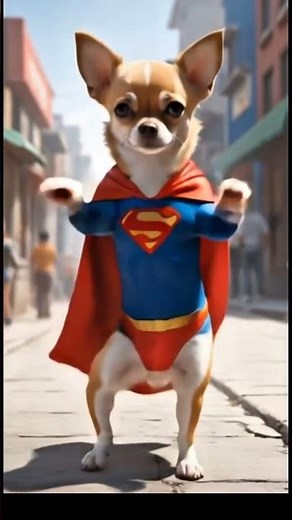 Chihuahua dance funny #shorts #petdance #chihuahua #doglover #animation #ai #dog