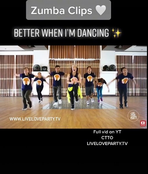 Zumba Challenge: Better When I'm Dancing