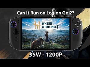Lenovo Legion Go 2 - Where Winds Meet (Windows 11 for Handheld + Z2)
