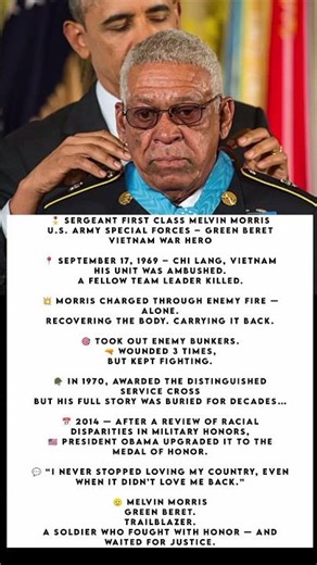 Melvin Morris – Green Beret. Medal of Honor. Relentless Courage.