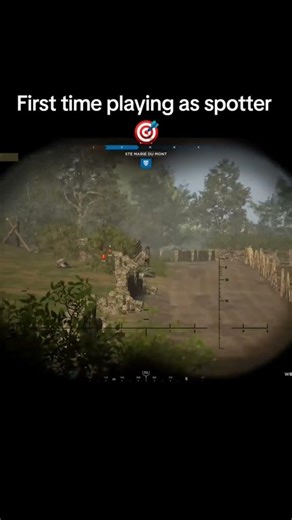 INSANE HELL LET LOOSE SPOTTING GAMEPLAY #gaming #HellLetLoose #HLL #Shorts #FPS #WW2 #YouTubeShorts