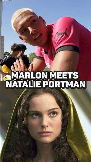 Marlon Meets Natalie Portman from Star Wars 🤯
